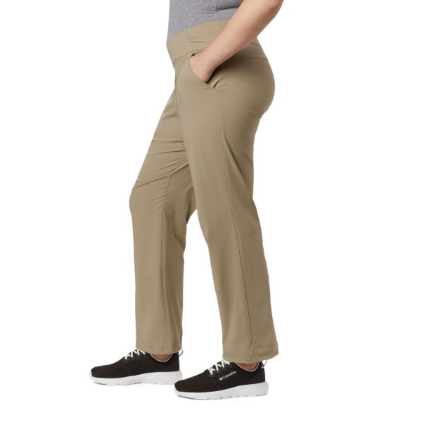 Nohavice Columbia Anytime Bežná Relaxed Plus Size Damske Hnede | SK-CIX-236498