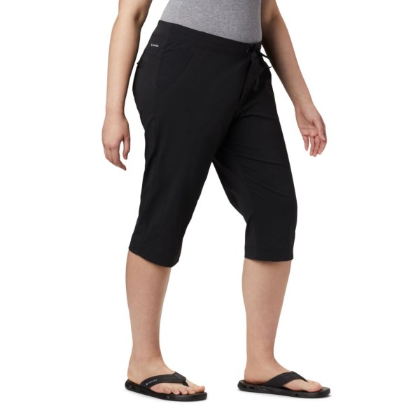 Nohavice Columbia Anytime Outdoorove Capri Plus Sizes Damske Čierne | SK-OBJ-148627