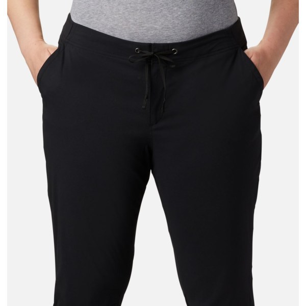 Nohavice Columbia Anytime Outdoorove Cut Plus Size Damske Čierne | SK-HKP-840751