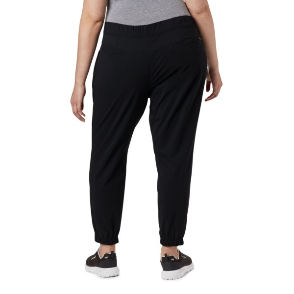Nohavice Columbia Firwood Camp II Plus Size Damske Čierne | SK-WVB-321940