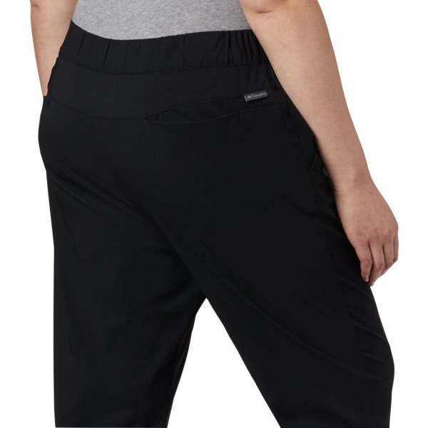 Nohavice Columbia Firwood Camp II Plus Size Damske Čierne | SK-WVB-321940