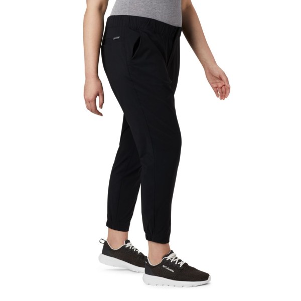 Nohavice Columbia Firwood Camp II Plus Size Damske Čierne | SK-WVB-321940