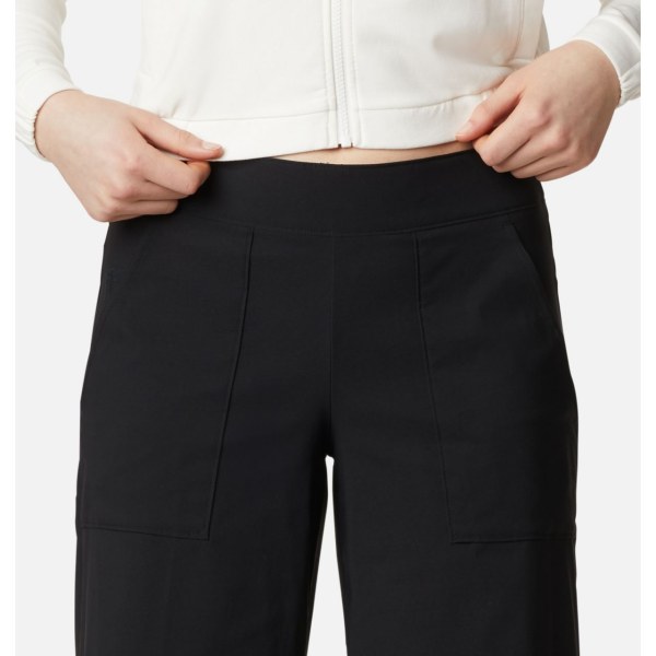 Nohavice Columbia Firwood Siroke Topanky Leg Damske Čierne | SK-VGS-742953