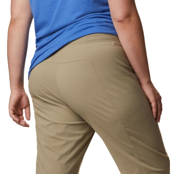 Nohavice Columbia Just Right II Capri Pant Plus Sizes Damske Hnede | SK-YAX-520167