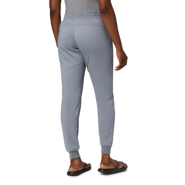 Nohavice Columbia Logo French Terry Jogger Damske Siva | SK-OAI-489260