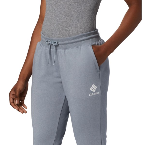 Nohavice Columbia Logo French Terry Jogger Damske Siva | SK-OAI-489260