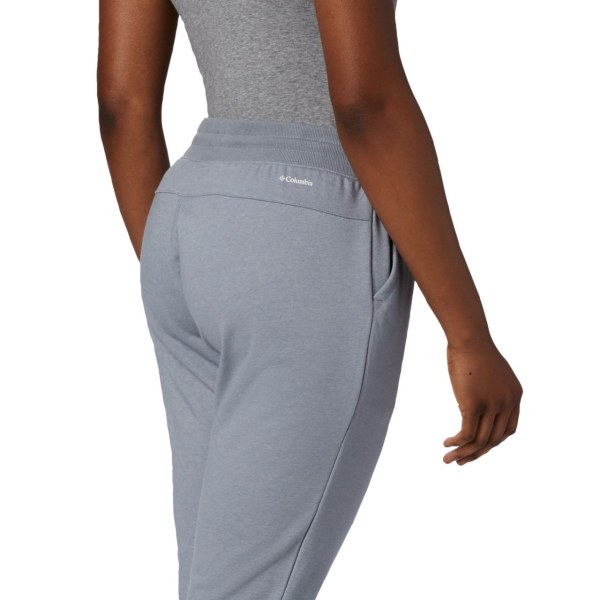 Nohavice Columbia Logo French Terry Jogger Damske Siva | SK-OAI-489260
