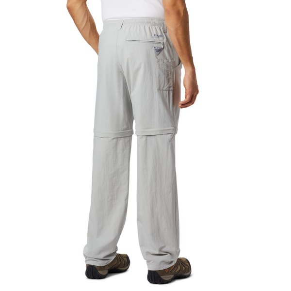Nohavice Columbia PFG Backcast Convertible Panske Siva | SK-QGP-210478
