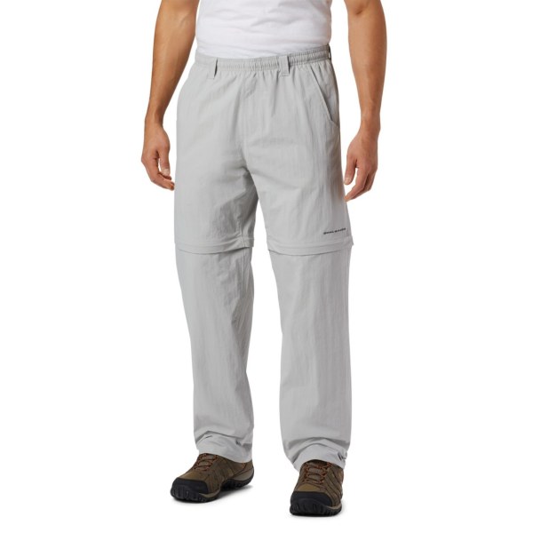 Nohavice Columbia PFG Backcast Convertible Panske Siva | SK-QGP-210478