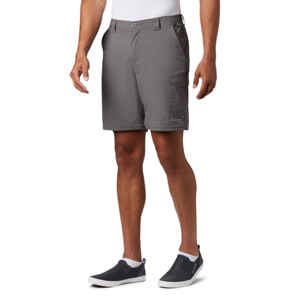 Nohavice Columbia PFG Blood 'N Guts III Convertible Panske Siva | SK-EQF-786024
