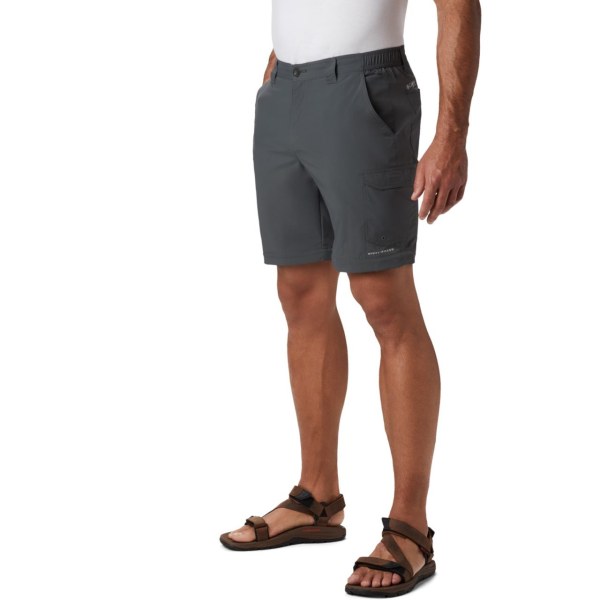Nohavice Columbia PFG Blood 'N Guts III Convertible Big Panske Tmavo Siva | SK-VEF-642710