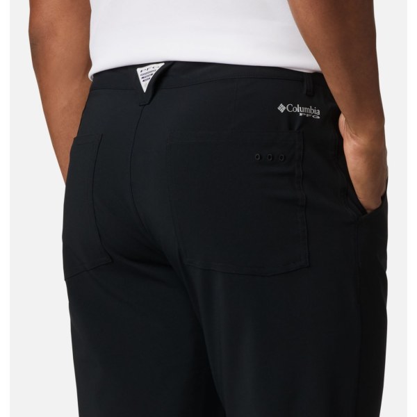 Nohavice Columbia PFG Slack Tide Panske Čierne | SK-JOE-465903