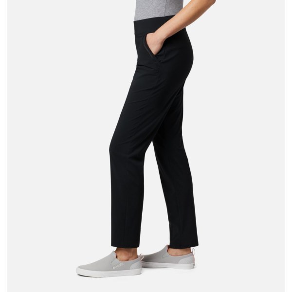 Nohavice Columbia PFG Slack Vody Woven Damske Čierne | SK-FRV-692871