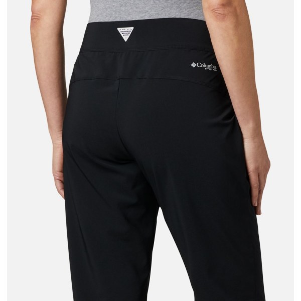 Nohavice Columbia PFG Slack Vody Woven Damske Čierne | SK-FRV-692871