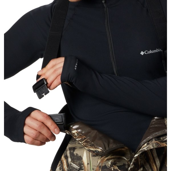 Nohavice Columbia PHG Widgeon III Bib Panske Hnede | SK-BID-530962