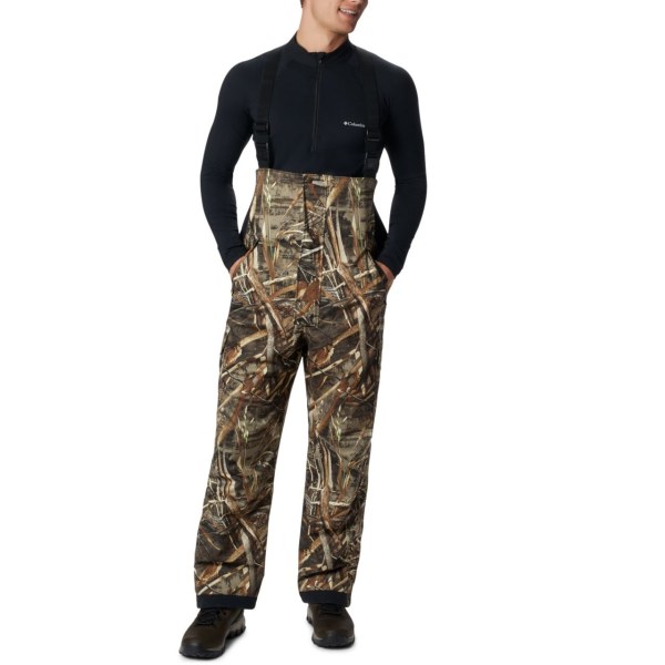 Nohavice Columbia PHG Widgeon III Bib Panske Hnede | SK-BID-530962