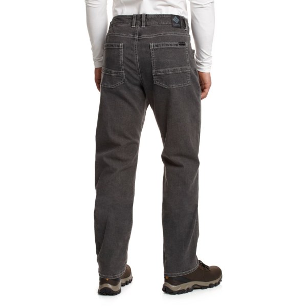 Nohavice Columbia Pilot Peak Denim Panske Čierne | SK-CJX-415809