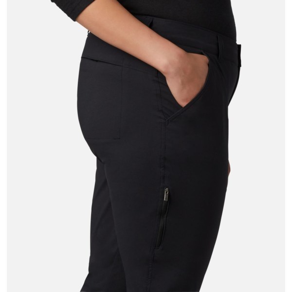 Nohavice Columbia Saturday Trailove Stretch Plus Size Damske Čierne | SK-QGH-951208