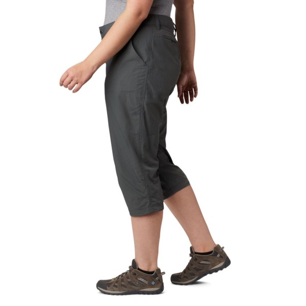 Nohavice Columbia Silver Ridge 2.0 Capri Plus Size Damske Tmavo Siva | SK-ONB-142376