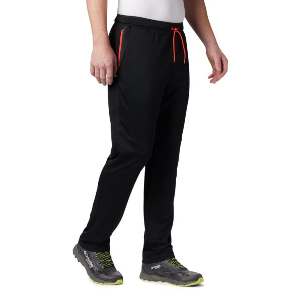 Nohavice Columbia Tech Trailove Knit Panske Čierne | SK-JXB-840765