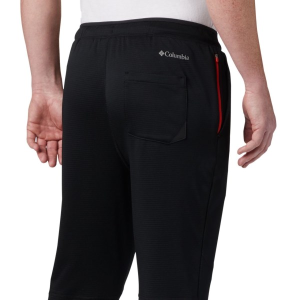 Nohavice Columbia Tech Trailove Knit Panske Čierne | SK-JXB-840765