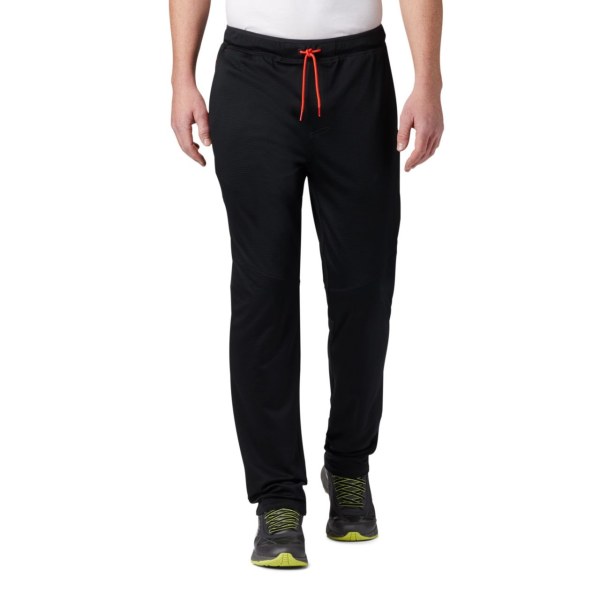 Nohavice Columbia Tech Trailove Knit Panske Čierne | SK-JXB-840765