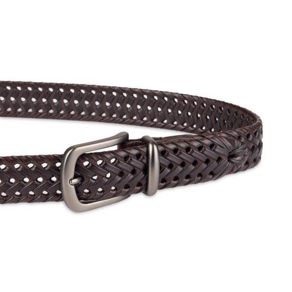 Opasky Columbia Cottonwood Canyon Braid Panske Hnede | SK-HLN-246081
