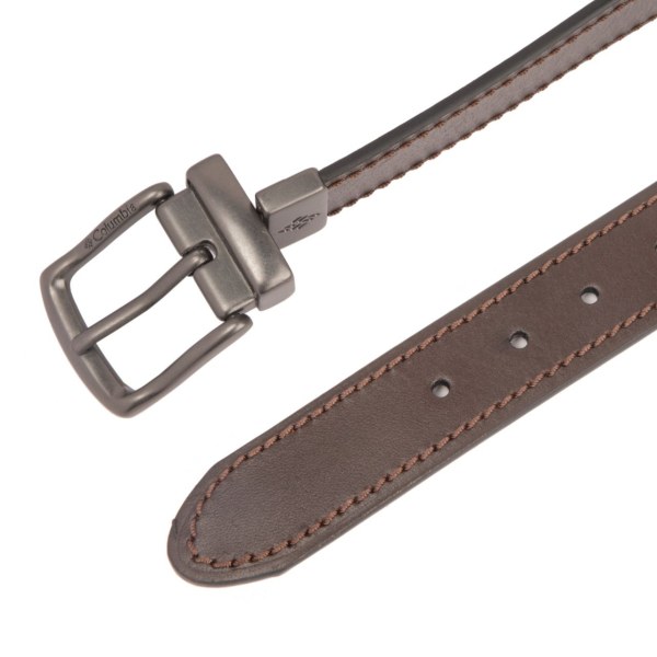 Opasky Columbia Kozene Reversible Bežná Panske Čierne Hnede | SK-JTN-923875
