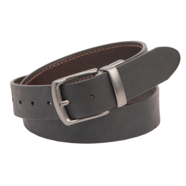 Opasky Columbia Kozene Reversible Bežná Panske Čierne Hnede | SK-JTN-923875