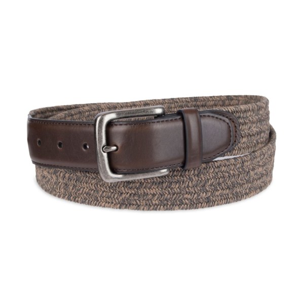 Opasky Columbia Mohawk 35MM Stretch Web Panske Hnede Olivovo Zelená | SK-GDN-812405