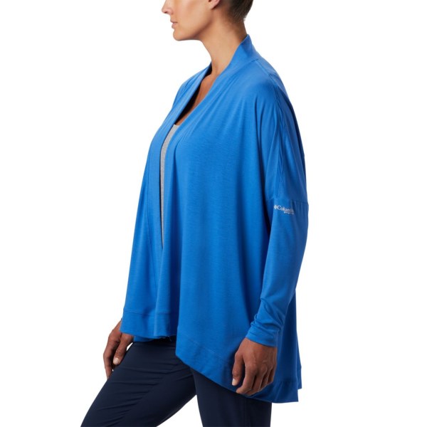 PFG Fishing Columbia PFG Slack Vody Knit Cover Up Wrap Damske Modre | SK-XUI-185423