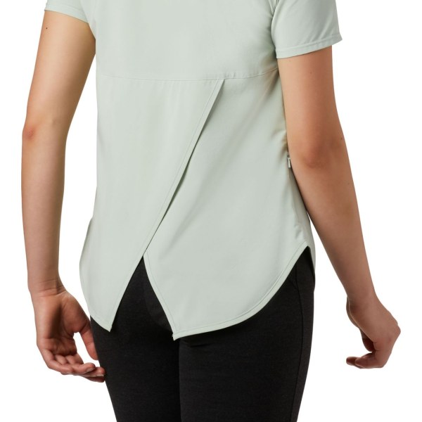 Polokosele Columbia Place To Place Kratke Sleeve Sun Damske Zelene | SK-HLI-814963