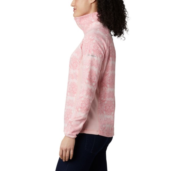 Pulovre Columbia Arctic Air Printed Half-Zip Fleece Damske Ruzove Citrón | SK-LOE-123508