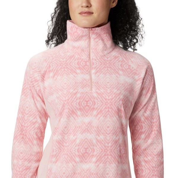 Pulovre Columbia Arctic Air Printed Half-Zip Fleece Damske Ruzove Citrón | SK-LOE-123508