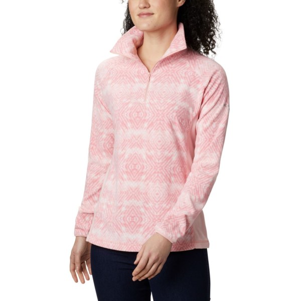 Pulovre Columbia Arctic Air Printed Half-Zip Fleece Damske Ruzove Citrón | SK-LOE-123508
