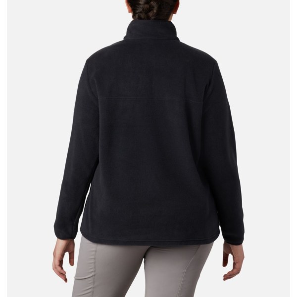 Pulovre Columbia Benton Springs Half Snap Plus Size Damske Čierne | SK-NAC-316928