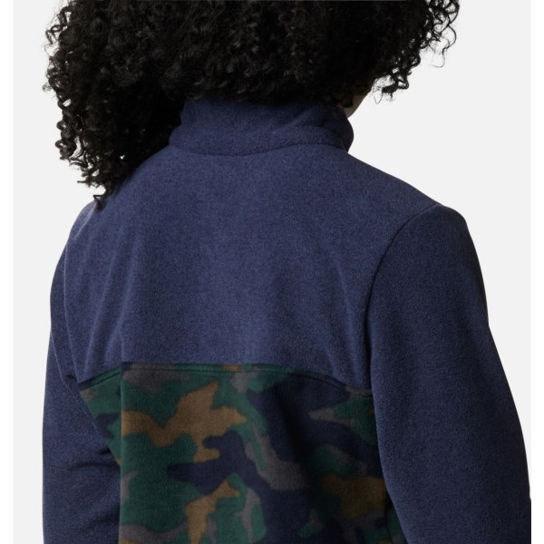 Pulovre Columbia Benton Springs Printed Half Snap Fleece Damske Námornícka Modrá Maskacove | SK-MVO-970246