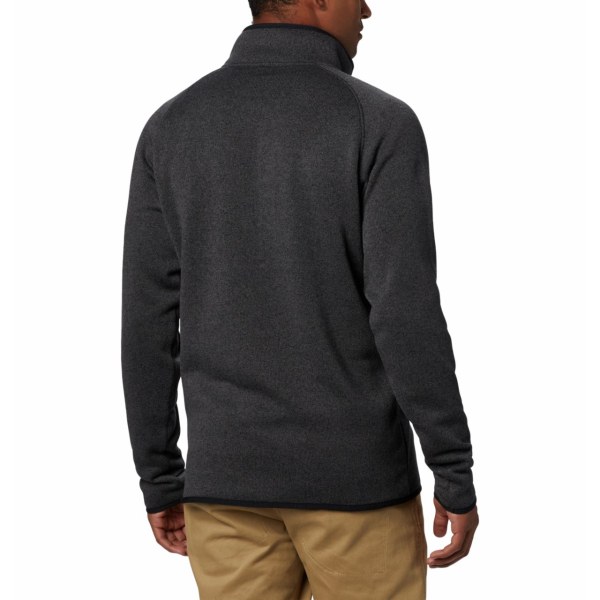 Pulovre Columbia Canyon Point Half-Zip Fleece Panske Čierne | SK-GVU-974021