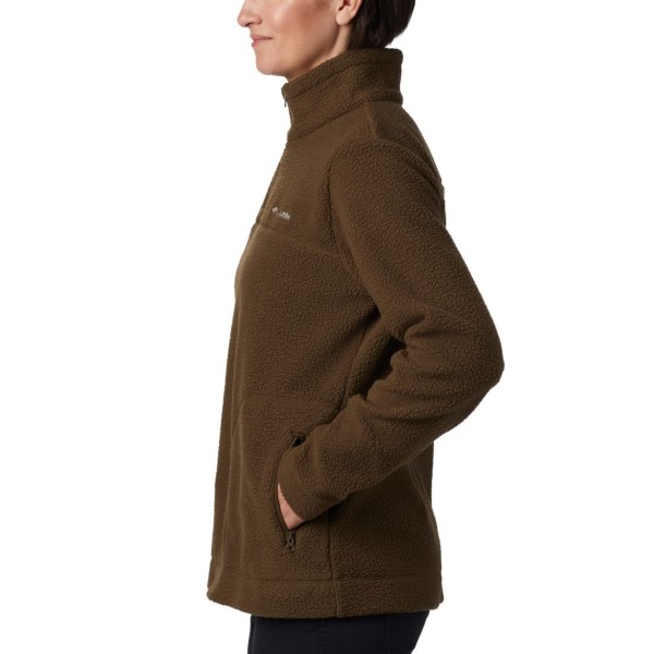 Pulovre Columbia Canyon Point Sherpa Damske Olivovo Zelená | SK-LBR-713620