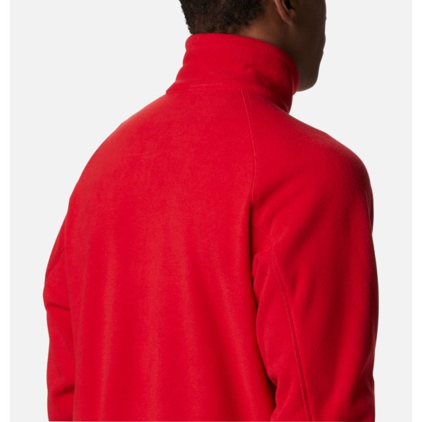 Pulovre Columbia Fast Trek III Half Zip Fleece Panske Modre Červené | SK-QHS-483096