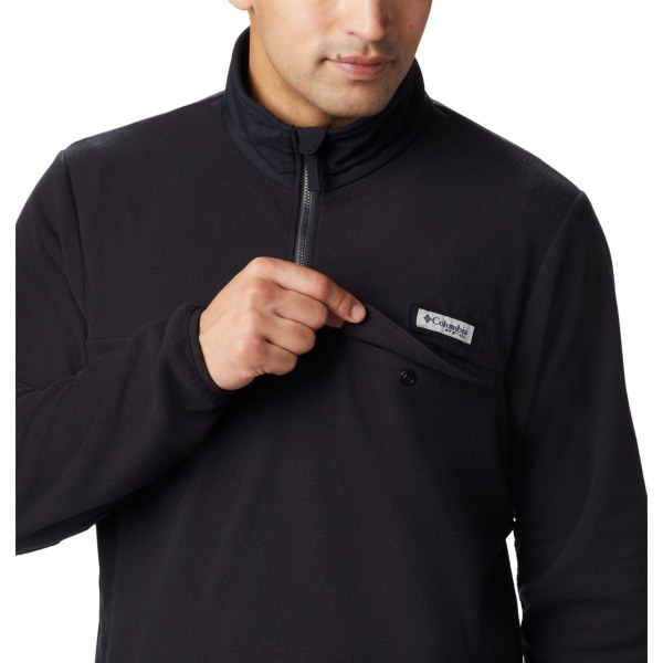 Pulovre Columbia Harborside II Fleece Panske Čierne | SK-GQK-780239