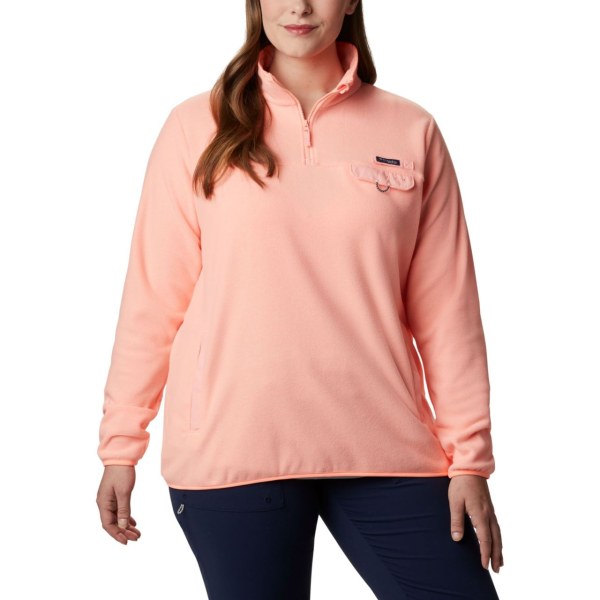 Pulovre Columbia Harborside II Fleece Plus Size Damske Ruzove | SK-HXV-053216
