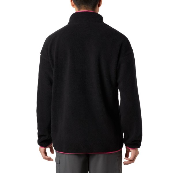 Pulovre Columbia Helvetia Half-Snap Fleece Panske Čierne | SK-WEJ-750234