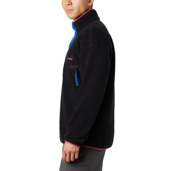 Pulovre Columbia Helvetia Half-Snap Fleece Panske Čierne | SK-WEJ-750234