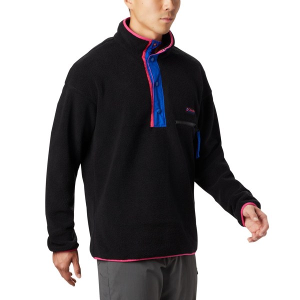 Pulovre Columbia Helvetia Half-Snap Fleece Panske Čierne | SK-WEJ-750234