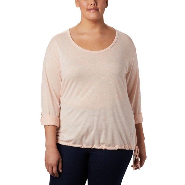 Pulovre Columbia Kickin It Solid Plus Size Damske Ruzove | SK-FRK-840231