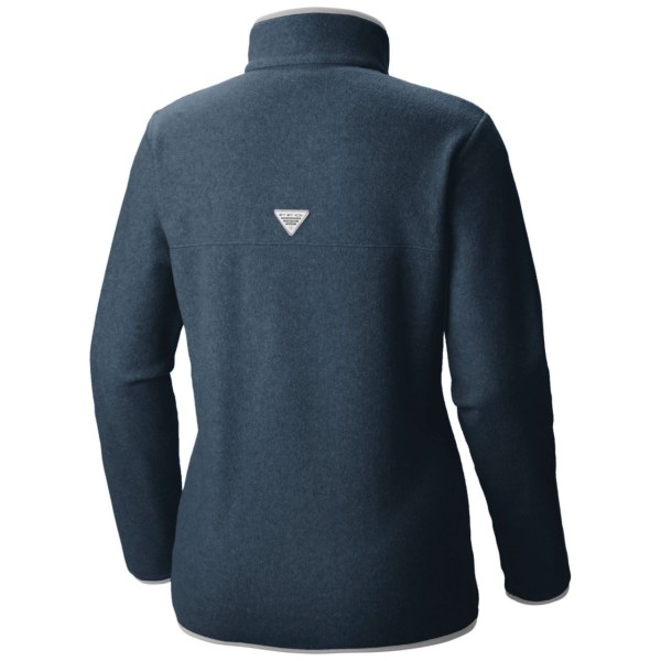 Pulovre Columbia PFG Harborside Fleece Damske Námornícka Modrá Biele | SK-VDJ-093816