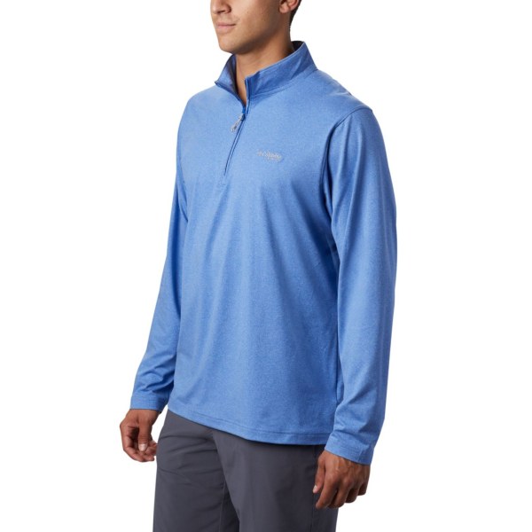 Pulovre Columbia PFG Slack Tide 1/4 Zip Big Panske Modre | SK-HRJ-875941