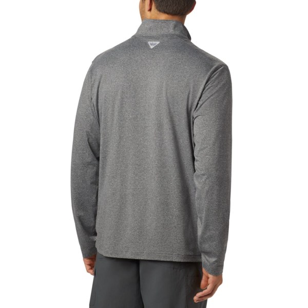 Pulovre Columbia PFG Slack Tide 1/4 Zip Panske Čierne | SK-OKV-631279