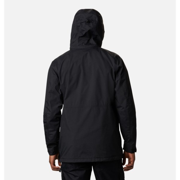 Pulovre Columbia Park Run Anorak Panske Čierne | SK-TRY-147809